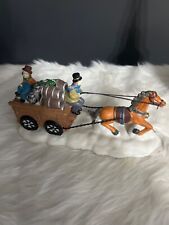 Vintage Victorian Christmas Village ~ HORSE & CARRIAGE ~ O-Scale 7