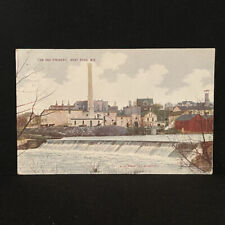 1909 West Bend WI  Brewing Factory Scene Postcard  picture