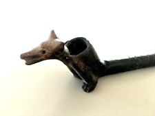 VINTAGE REPRODUCTION OF PRE COLOMBIAN MESO-AMERICAN STYLED TOBACCO PIPE picture