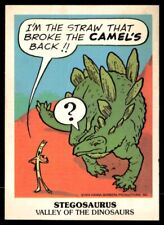 1974 Wonder Bread Hanna Barbera Valley of the Dinosaurs Stegosaurus #15 picture
