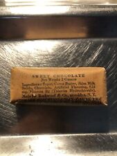 Sweet Military Ration Chocolate Bar from a WW2 Era Pilot Survival Kit E/E picture