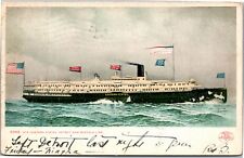 Postcard Ship Steamer Eastern States Detroit and Buffalo Line picture