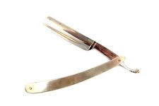 Original WWI era CHALLENGE CUTLERY STRAIGHT RAZOR from US Field Operating Case  picture