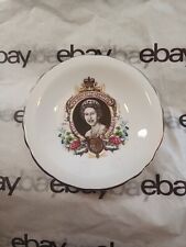 Queen Elizabeth II Silver Jubilee 1952 - 1977 Pin Ring Dish Plate Royal Grafton picture