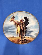 AMERICAN INDIAN HERITAGE FOUNDATION MUSEUM PRAYER TO THE GREAT SPIRIT PLATE picture