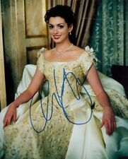 Anne Hathaway Autographed 10x8 Color Photo picture
