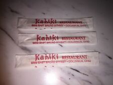 Vintage Kahiki Restaurant Columbus Ohio Lot (3) Individual Toothpick Polynesian picture
