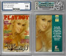 1998 Playboy Jenny McCarthy July 1996 Cover Card Graded FCGS 10 GEM MINT picture