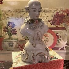 Corday~c 1940’s~Porcelain 18th Century Man~w/Ruffled Collar~Beautiful~FREE SHIP~ picture