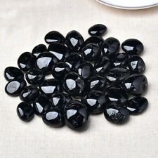 100g BLACK TOURMALINE Crystal Tumbled Gemstones Polished Healing Bulk Wholesale picture