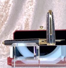 Cartier Fountain Pen Limited Louis Dandy Edition Croco Pattern with Case picture