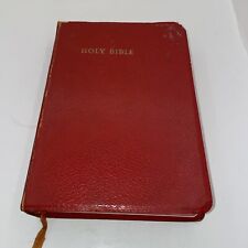 Holy Bible revised standard version Collins clear type press 1952 red  picture