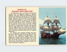 Postcard History of the Original Mayflower Ship picture