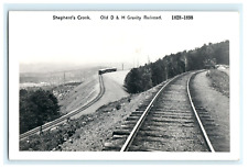 Shepherd's Crook Old D & H Gravity Railroad Kodak RPPC Reprint picture