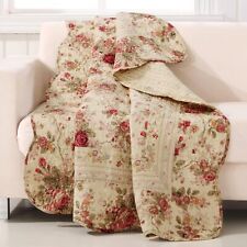 Greenland Home Antique Rose - Classic Traditional Floral - 100% Cotton Quilted T picture