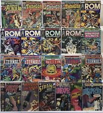 Marvel Comics - Low grade Vintage The Eternals, ROM, Unexpected, See Bio picture