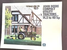 1980s John Deere Tractors Sale Brochure 850 950 Dealer Advertising Catalog  picture