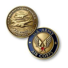 ARMY AIR CORPS B-29 SUPERFORTRESS BOMBER LOGO  CHALLENGE COIN  picture