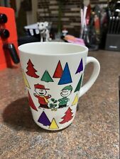 2021 Hallmark Peanuts Patttern Heat Changing Charlie Brown Coffee Cup Mug Schulz picture