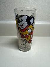 Vintage 1977 Mighty Mouse Pepsi Glass Terrytoons RARE picture