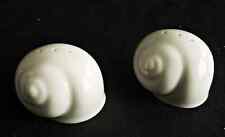NEW NOS LENOX SPECIAL ESCARGOT SNAIL TURBO Shell Salt & Pepper Shakers USA picture