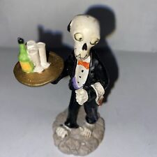 Midwest Cannon Falls Creepy Hollow Skeleton Butler Halloween Village picture