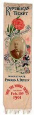 1901 Republican Ticket Philadelphia Captain John W. Davidson Ribbon picture
