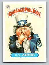 1986 Topps - U.S. Arnie - Garbage Pail Kids - Series 3 - Stickers - #110b picture