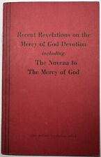 Recent Revelations on the Mercy of God Devotion, Vintage 1945 Devotional Booklet picture