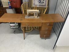 Vintage Kenmore Sewing Machine in Cabinet Model 148.861 Serial 35201 picture