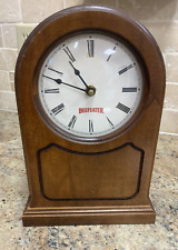 Vintage Beefeater Gin Advertising Wooden W/ Glass Face Mantle Bare Clock (17E) picture