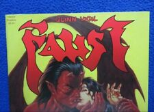 FAUST ACT 15 LOVE OF THE DAMNED   QUINN SIGNED 1ST PRINT  2012  REBEL  VERY RARE picture