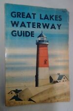 Vintage 1958 GREAT LAKES WATERWAY GUIDE~Great Lakes Publishing~Wyandotte~McLouth picture