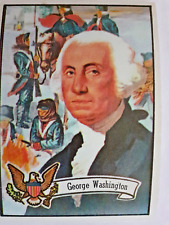 Topps 1972 US Presidents #1 George Washington picture