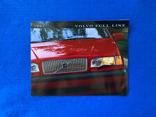 ORIGINAL 1997 Volvo Full Line Dealer Sales Brochure 97 850 960 picture