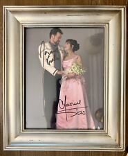 Star Trek Singed Framed Wedding Photo/ Picture Nemesis Riker And Troi With COA picture