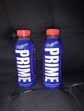 RARE Blue 2024 LA Dodgers Prime Hydration Drink 2 bottles Limited Edition picture