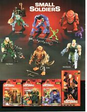 1998 SMALL SOLDIERS Movie Action Figures Toy PRINT AD - ARCHER, INSANIAC, CHIP picture