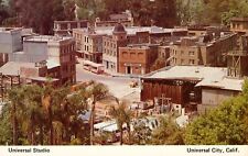 Postcard 1960s VintageUNIVERSAL STUDIO, California TRAM Bus Tours Universal City picture