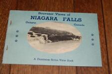RARE ANTIQUE SOUVENIR DOMINION SERIES VIEW BOOK NIAGARA FALLS NY. CANADA picture