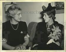 1941 Press Photo Viscountess Halifax with Mrs. Herbert H. Lehman in New York picture