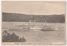 c1920s Steamer SS Alexander Hamilton Hudson River Day Line VTG Postcard picture