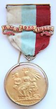 Vintage Masonic Medal Decoration R.M.B.Instn. Silver Band 1969 picture