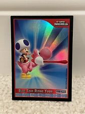 2010 Enterplay Super Mario Bros Wii Foil Yellow Toad Riding Yoshi #F30-Puzz2 picture
