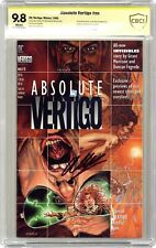 Absolute Vertigo #1 CBCS 9.8 SS Ennis 1995 18-38A687D-001 picture