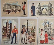 Lot of Vintage Postcards England St. James Palace,Tower Bridge Tuck's picture
