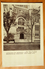 entrance to Memorial Hall, Union Theological Seminary, NYC Morningside Heights picture