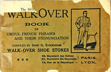 Antique Advertising Shoe Catalog Booklet Walk-Over Shoes Illustrated c1914 picture