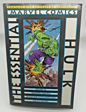 THE ESSENTIAL HULK Vol. 1  Stan Lee Jack Kirby  2nd Printing B&W picture