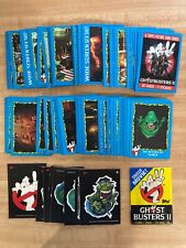 1989 Topps Ghostbusters 2 Complete Set 88 cards-11 Sticker Inserts-Wrapper NrMt picture